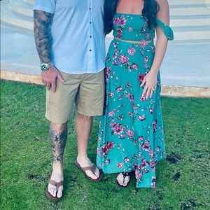 Lulus 2 Piece Top and Skirt